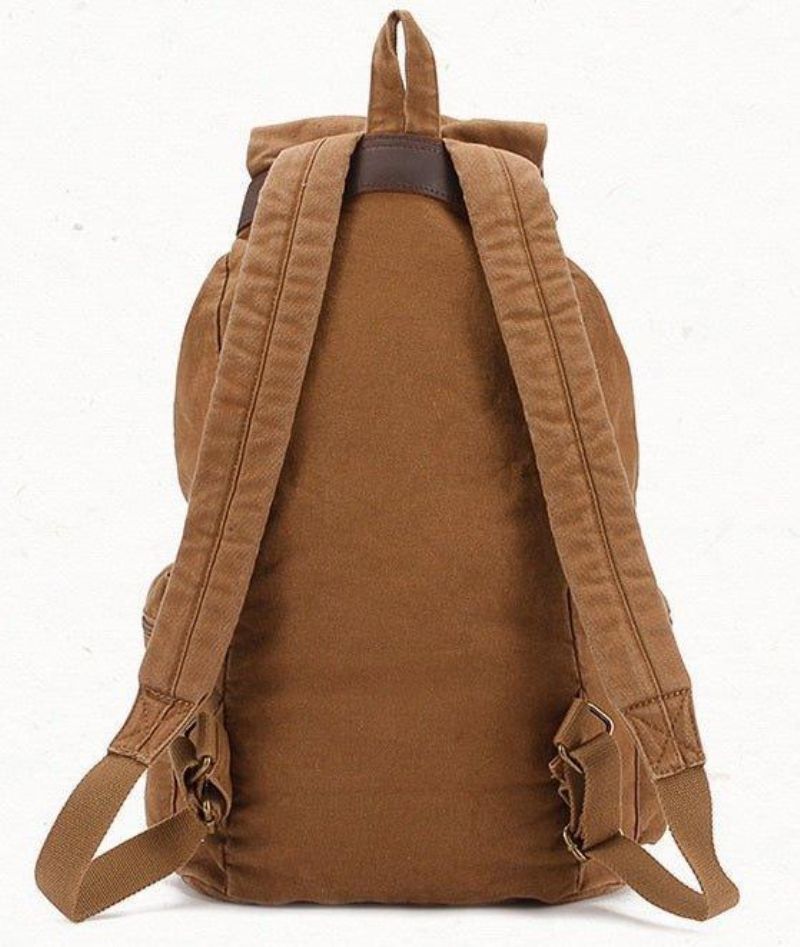 Vintage Cotton Canvas Hátizsák