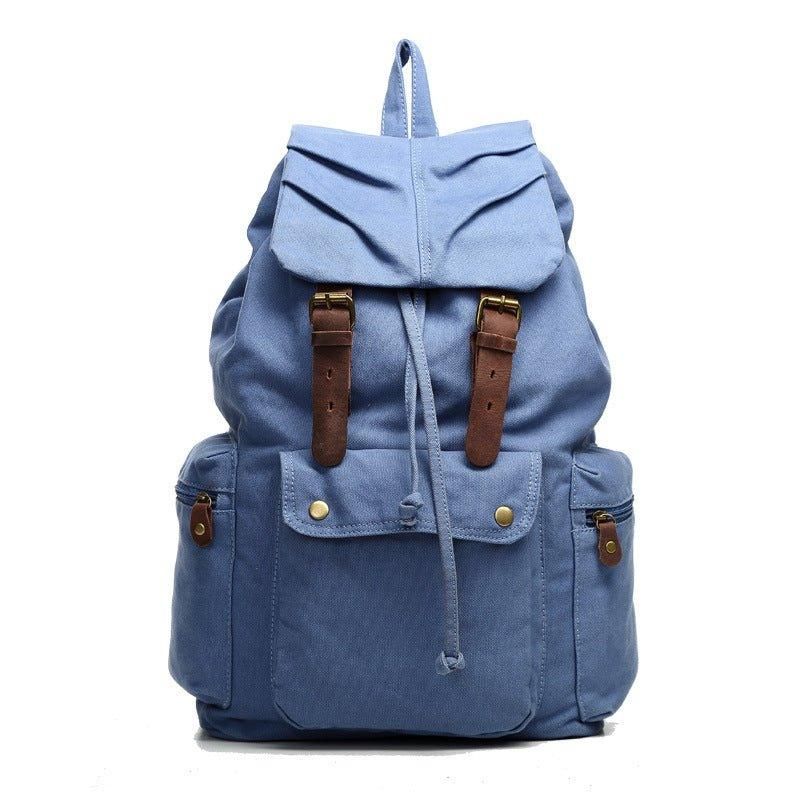 Vintage Cotton Canvas Hátizsák