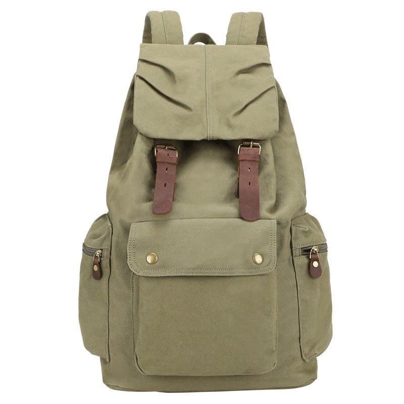 Vintage Cotton Canvas Hátizsák